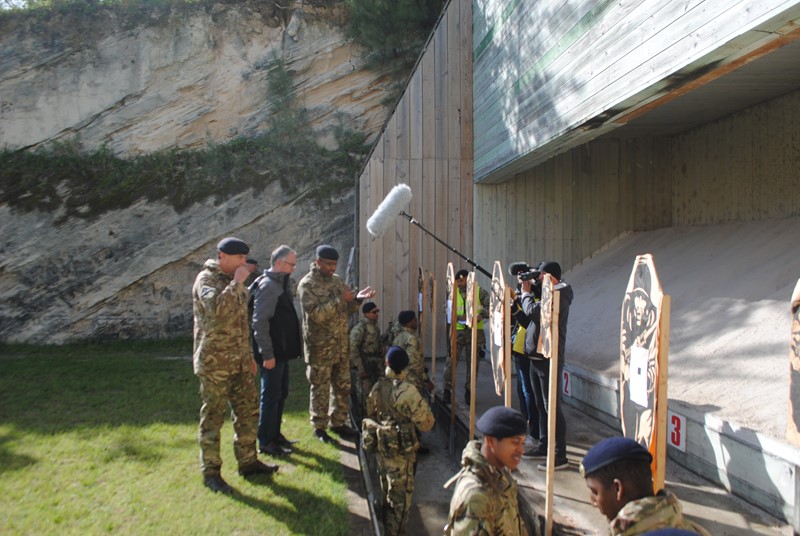 German Film Crew Visits RBR 1