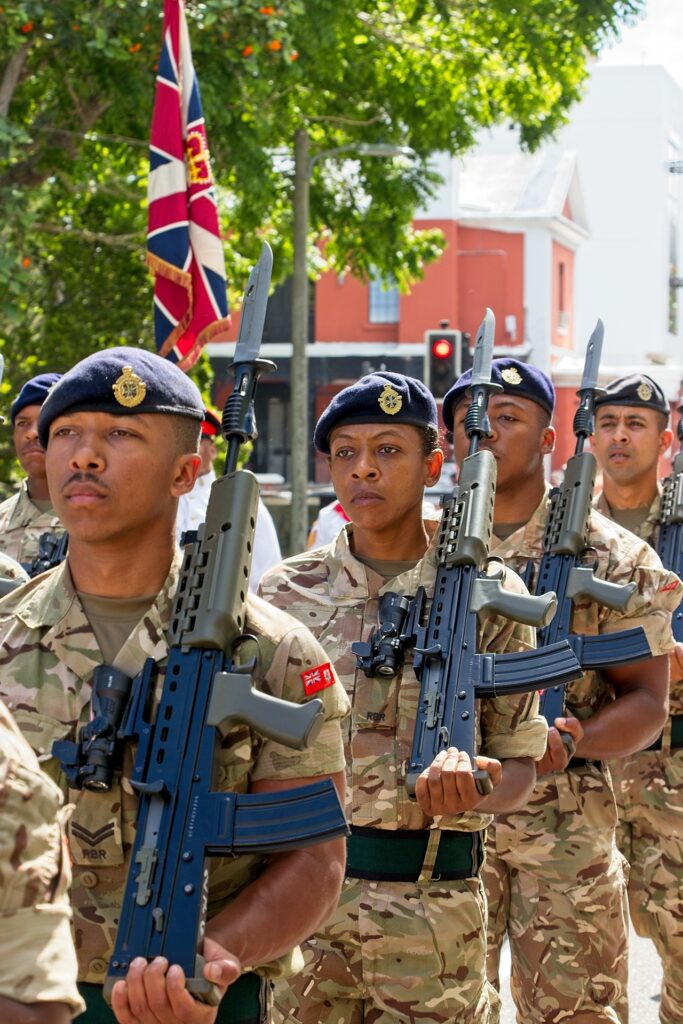Royal Bermuda Regiment Armed Forced Day Parade.