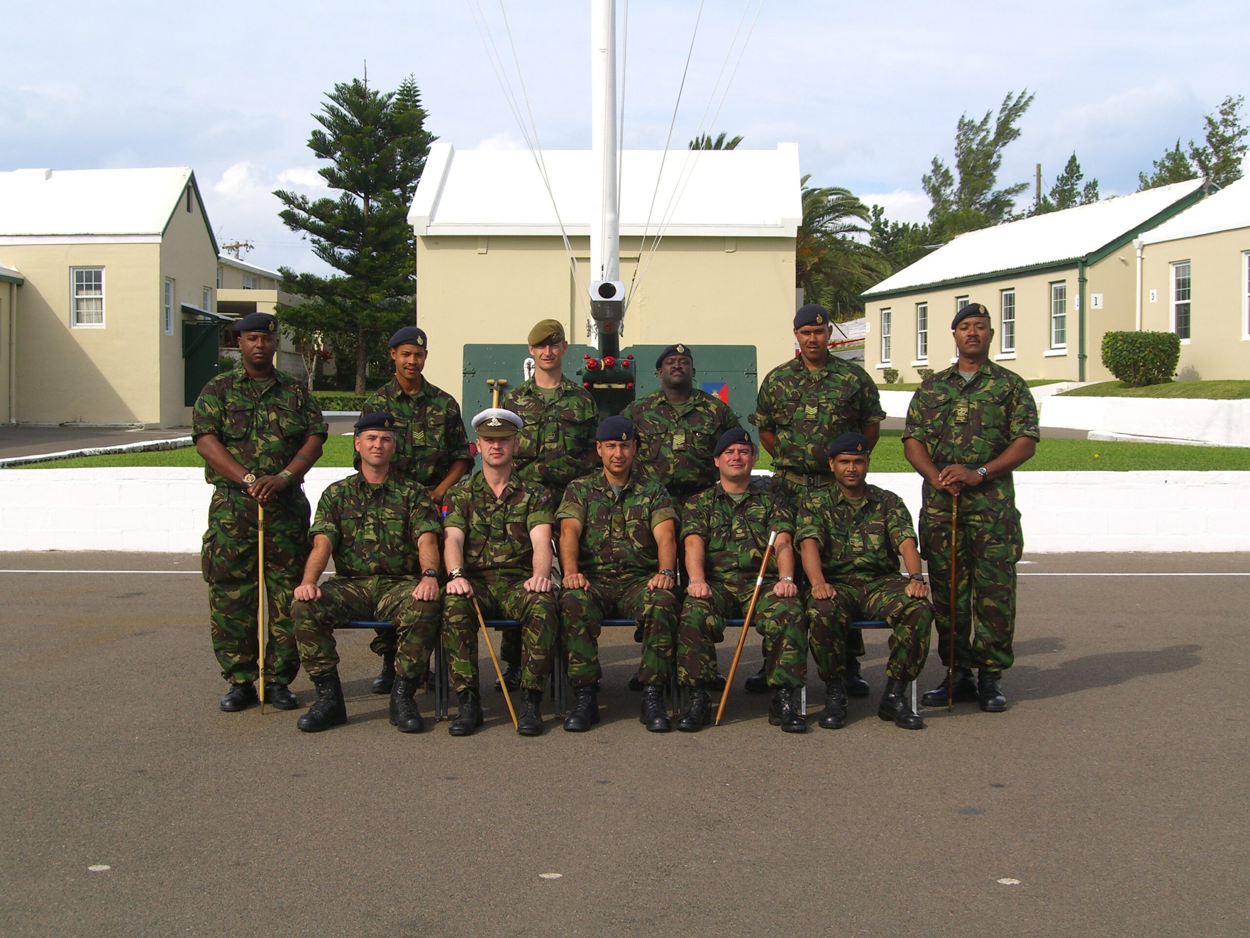 OIC Practice Saluting Gun Course Jan 2008 3