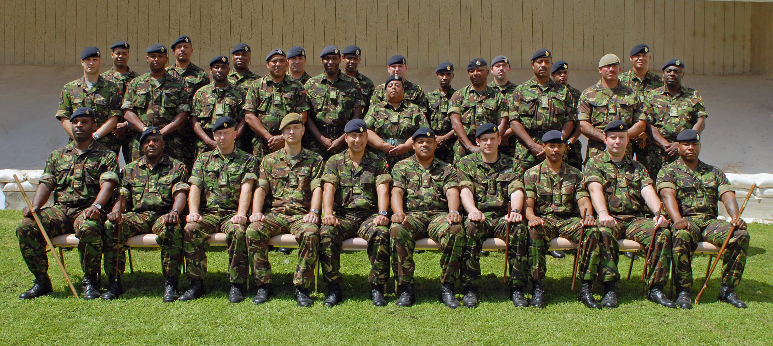 The Bermuda Regiment 2011 Full Time Staff